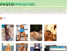 Tablet Screenshot of phototransexuel.net